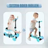 3-Rad Kinder Roller Scooter,Kinder-Balance-Roller,Dreirad Produktbild-Vorschau 2