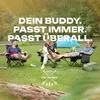 Faltbuddy Campingstuhl Faltbar 180 kg 2in1 mit Produktbild-Vorschau 9