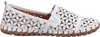 Gemini Damen Slipper Leder Mokassin floral Blumen Cutouts Produktbild-Vorschau 4