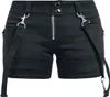 Gothicana by EMP Damen schwarze Hotpants mit Bändern 27 Produktbild-Vorschau 3