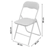 Urban Living Klappstuhl "PRATIK" 45x44x80 cm klappbarer Produktbild-Vorschau 4