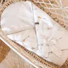 Muminky | Baby Einschlagdecke - 75x75 cm - Weiß im Drachen Produktbild-Vorschau 3