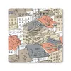 MuchoWow® Mauspad Mousepad Gebäude - Muster - Städte 30x30 Produktbild-Vorschau 1