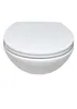 Wand-WC Set Hanna Tiefspüler ohne Spülrand weiß glänzend Produktbild-Vorschau 4