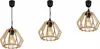 Three identical pendant lamps are displayed against a white background. Náhľad obrázku produktu