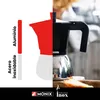 Monix M863106, cafetera moka, 0,37 litros, color rojo, Vista previa de la imagen del producto 6