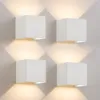 ZMH 4 Stück LED Wandleuchte Aussen 5W Weiß Wandlampe Produktbild-Vorschau 1