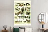 MuchoWow® Poster Tiere - Elefanten - Hirsche 120x180 cm - Produktbild-Vorschau 4