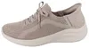 SKECHERS Slip-ins Damen Schlupfsneaker beige Textil vegan - Produktbild-Vorschau 2
