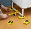 Zestaw podkładek z kółkami 5 szt., nośność 150 kg Podgląd zdjęcia produktu 7