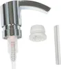 A chrome-plated pump for a lotion dispenser, shown with its components. Anteprima dell’immagine prodotto