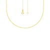 585er Gold Collierkette mit Gravurplatte Rund Platte Gold Produktbild-Vorschau 2