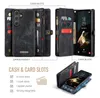 Für Samsung Galaxy S25 5G CaseMe 008 Kunstleder Produktbild-Vorschau 2