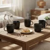 Schramm® Kaffeetassen Set schwarz aus Porzellan wählbar 6 Produktbild-Vorschau 4