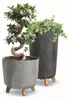 BirnePower Gracia Tubus Slim Effect Blumentopf Beton Optik Produktbild-Vorschau 2