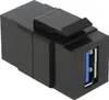 DELOCK Keystone USB3.0 A Buchse schwarz Produktbild-Vorschau 2