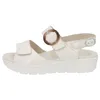 Komfort Sandalen für Damen in unifarben Produktbild-Vorschau 3