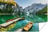 MuchoWow® Poster Alpen - See - Boot 30x20 cm - Plakate - Produktbild-Vorschau 1