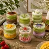 Sada 6 sklenic na matcha čaj, objem 360 ml, vlnkový design, Náhled obrázku produktu 2