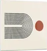 Bilder auf glas - Einteilig - Abstraktion Grafik Linien - Produktbild-Vorschau 1