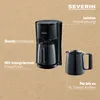 SEVERIN KA 9307 Kávovar čierny, 8 šálok Náhľad obrázku produktu 17