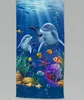 Beach towel Good Morning 75x150 cm - dolphins / sea Produktbild-Vorschau 1