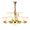 8239-8+4 Lampadario a soffitto Lampada di cristallo zoccolo Anteprima dell’immagine prodotto 2
