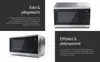 SHARP YC-MS252AE-S Mikrowelle, 900W, 11 Leistungsstufen, Produktbild-Vorschau 11