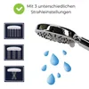 Duschkopf 3 Funktion Duschbrause Handbrause Wassersparender Produktbild-Vorschau 3