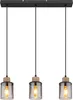 Globo Lighting Hängeleuchte Metall schwarz matt, 3x E27 Produktbild-Vorschau 3