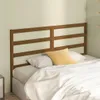 vidaXL Kopfteil Honigbraun 166x4x100 cm Massivholz Kiefer - Produktbild-Vorschau 4
