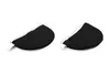 Two black pot lids with white trim are shown against a white background. Produktbild-Vorschau