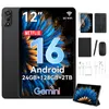 N90 12" Android 16 2K Display 4G LTE 128GB Set Tablet, Produktbild-Vorschau 1