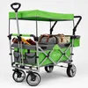 IMLEX Bollerwagen faltbar mit Dach IM-4268 Grün | Hohe Produktbild-Vorschau 1