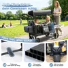 Sekey Bollerwagen Faltbar mit Dach Zwillingsmodus Produktbild-Vorschau 6