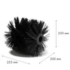 Spazzola di ricambio 255 mm per spazzatrice monolaterale Anteprima dell’immagine prodotto 2