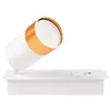 MasterLED Wandleuchte GU10 Weiß Gold mit USB A+C Produktbild-Vorschau 3