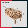 KOTARBAU® Bacs à fleurs surélevés pour le jardin 64 x 30 x Voir les images du produit 3