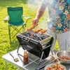 Koffergrill Holzkohle klappbar, Campinggrill Edelstahl, BBQ Produktbild-Vorschau 4