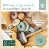 Bieco Stapelturm Baby | Stapelspiel ab 1 Jahr | Steckspiel Produktbild-Vorschau 5