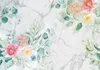 Vlies Fototapete - Flowery Marble 450x315 cm Blumen Produktbild-Vorschau 5