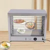 4 étages de chauffe-plats Vitrine chauffante pour Voir les images du produit 4