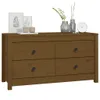 vidaXL Beistellschrank Honigbraun 100x40x54 cm Massivholz Produktbild-Vorschau 16