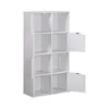 Rebecca Mobili Bücherregal Lissan 119x60x29 Spanplatte Weiß Produktbild-Vorschau 4