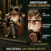 formano Bulldogge im Sessel Dekofigur Kunststein Antik Gold Produktbild-Vorschau 5