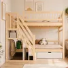 Flieks Etagenbett 140x200cm mit Kleiderschrank und Produktbild-Vorschau 3