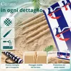 Lantigo Paravento da Spiaggia Ancora rossa e blu 10m | Anteprima dell’immagine prodotto 6