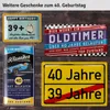 Blechschild Schild 40 Geburtstag - Schild 40 JAHRE LEGENDE Produktbild-Vorschau 6