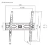 ARLI TV Wandhalterung 32 - 75 Zoll neigbar Wandhalter für Produktbild-Vorschau 8