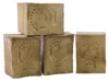 TUMELO Oryginalne mydło Aleppo 4 x 200 g (800 g) 90% oliwy Podgląd zdjęcia produktu 1